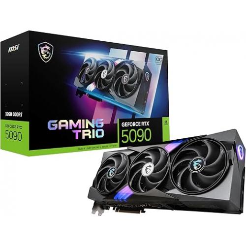 VGA MSI GeForce® RTX 5090 Ventus 3X OC 32GB GDDR7 DLSS4  (V530-060R) (4711377301633)