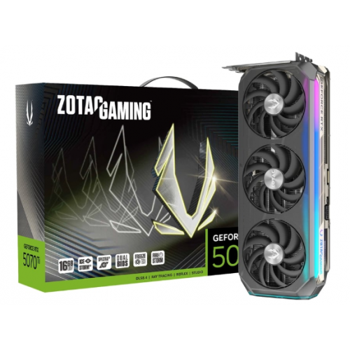 ZOTAC Gaming GeForce RTX 5070 Ti AMP Extreme INFINITY 16GB GDDR7 PCIe 5.0 x16  ZT-B50710B-10P