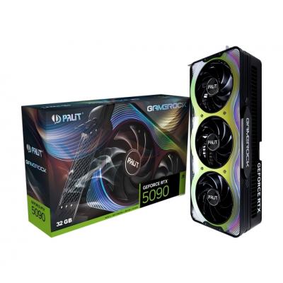 VGA Palit GeForce® RTX 5090 GameRock 32GB GDDR7 DLSS4 (NE75090019R5-GB2020G) (4710562244854)