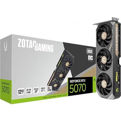 VGA ZOTAC GeForce® RTX 5070 12GB Solid OC  (ZT-B50700J-10P)