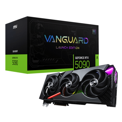 VGA MSI GeForce® RTX 5090 Vanguard SOC Launch Edition 32GB GDDR7 DLSS4  (V530-013R) (4711377302517)