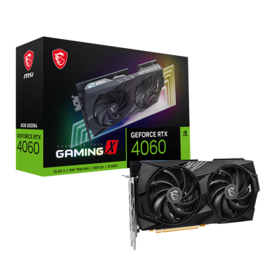 VGA MSI GeForce® RTX 4060 8GB VENTUS 2X BLACK OC (V516-004R) (4711377115421)